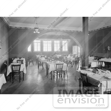 #8247 Picture of Dining Room of Tiberias Hotel by JVPD