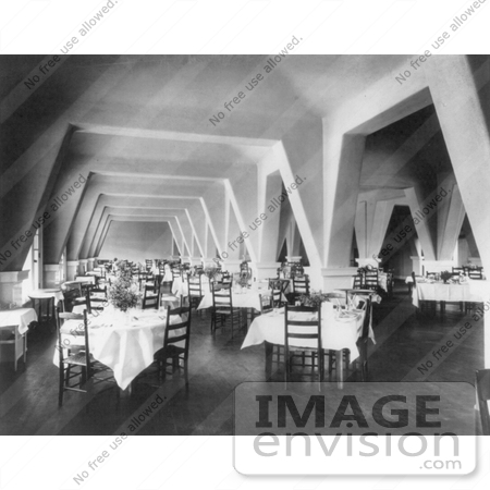 #8267 Picture of Mammoth Hotel Dining Room by JVPD
