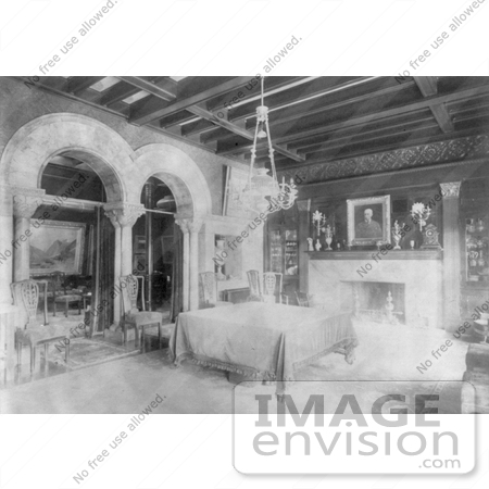 #8273 Picture of Dining Room of Warder House by JVPD