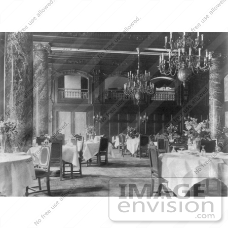 #8280 Picture of Dining Room of Willard Hotel by JVPD