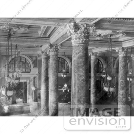 #8329 Picture of Willard Hotel Lobby by JVPD