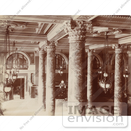 #8334 Picture of Lobby of Willard Hotel by JVPD