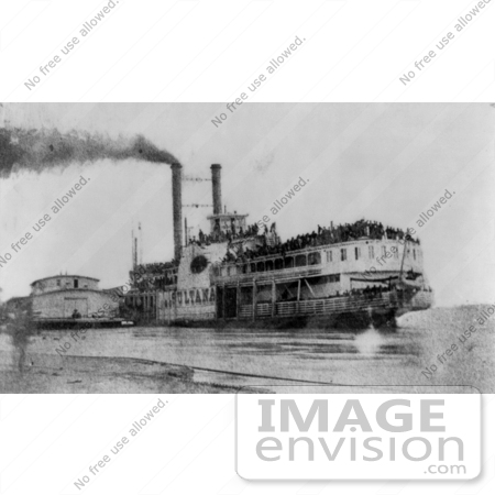 #8429 Picture of the Steamboat Sultana by JVPD