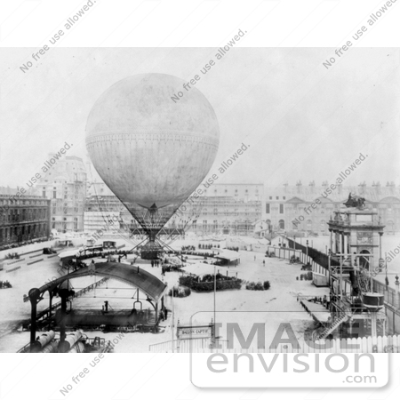 #8482 Picture of the Balloon of Henry Giffard by JVPD