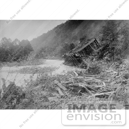 #8499 Picture of the Austin Dam Disaster by JVPD