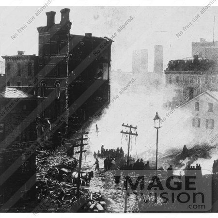 #8508 Picture of the Hartford Hotel Disaster by JVPD
