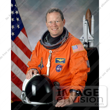 #8578 Picture of Astronaut David M. Brown by JVPD