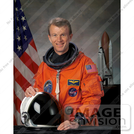 #8602 Picture of Astronaut Brent Ward Jett Jr by JVPD