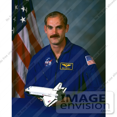 #8628 Picture of Astronaut William Francis Readdy by JVPD