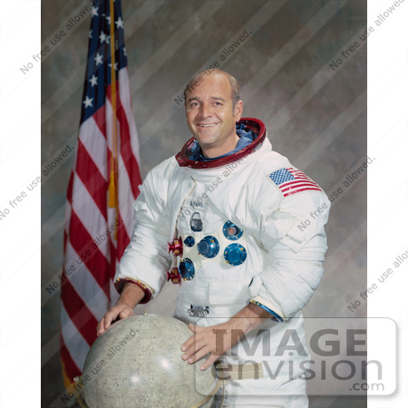 #8644 Picture of Astronaut Ronald Ellwin Evans Jr. by JVPD