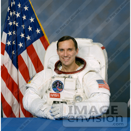 #8656 Picture of Astronaut Carl Erwin Walz by JVPD