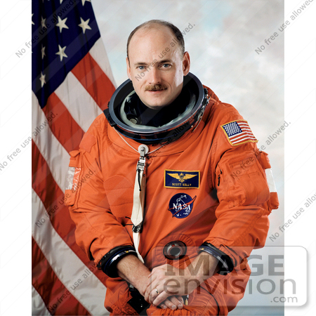 #8660 Picture of Astronaut Scott Joseph Kelly by JVPD