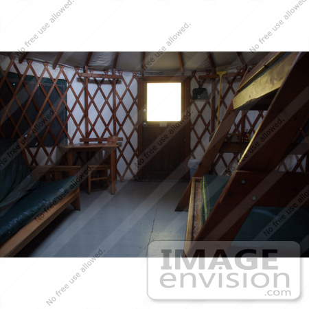 #867 Photography of a Yurt Interior by Kenny Adams