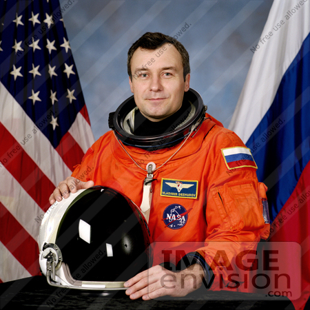 #8670 Picture of Astronaut Vladimir Nikolayevich Dezhurov by JVPD