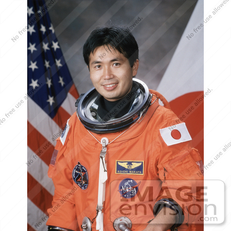 #8673 Picture of Cosmonaut Koichi Wakata by JVPD