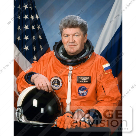 #8678 Picture of Cosmonaut Valery Victorovich Ryumin by JVPD