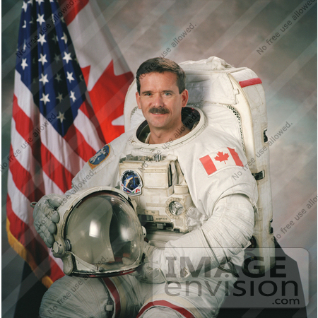 #8686 Picture of Astronaut Chris Austin Hadfield by JVPD