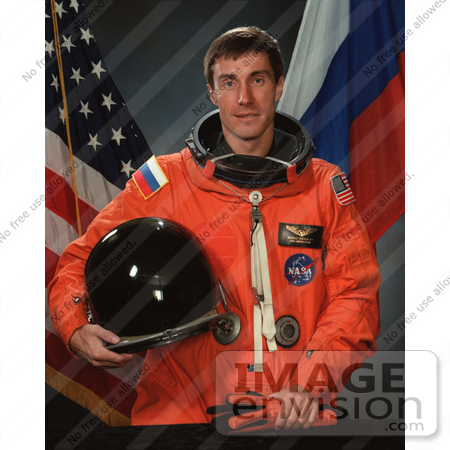 #8690 Picture of Astronaut Sergei Konstantinovich Krikalyov by JVPD
