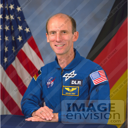 #8696 Picture of Cosmonaut Gerhard Paul Julius Thiele by JVPD