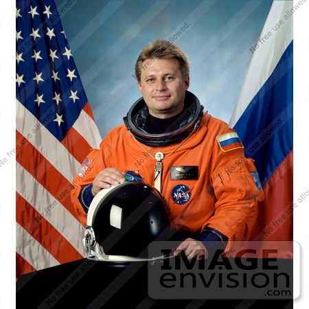 #8697 Picture of Astronaut Yuri Ivanovich Onufriyenko by JVPD
