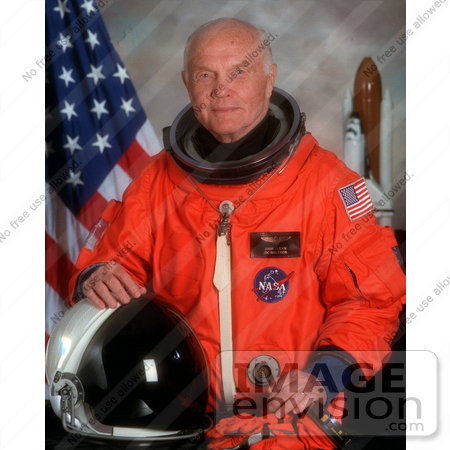#8701 Picture of Astronaut John Herschel Glenn Jr by JVPD