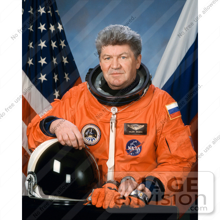 #8705 Picture of Cosmonaut Valery Victorovich Ryumin by JVPD