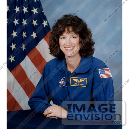 #8710 Picture of Astronaut Laurel Blair Salton Clark by JVPD