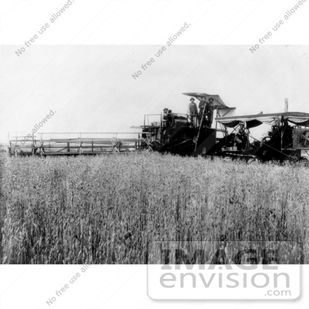 #8726 Picture of a Combine Harvester by JVPD