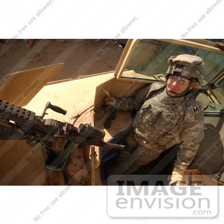 #8864 Picture of a Military Police Woman by JVPD