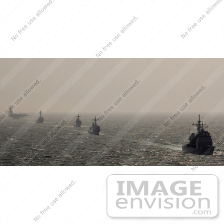 #8906 Picture of Ships in Formation by JVPD
