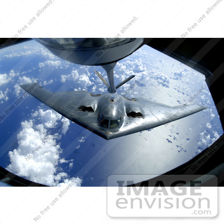 #8949 Picture of a B-2 Spirit Positioning for Fuel by JVPD