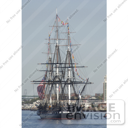 #8983 Picture of the USS Constitution by JVPD