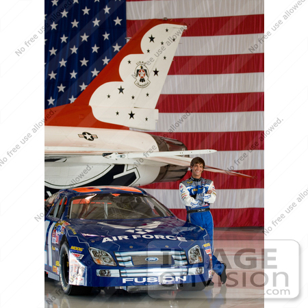 #9042 Photo of Jon Wood, Air Force Race Car Driver by JVPD
