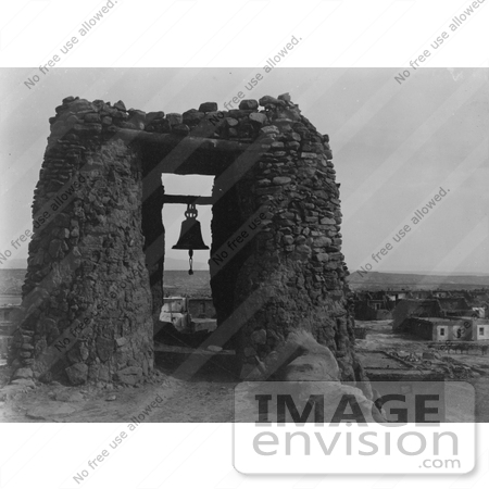 #9085 Picture of a Belfry at Acoma by JVPD