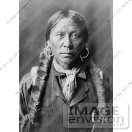 #9106 Picture of a Jicarilla Indian Man by JVPD