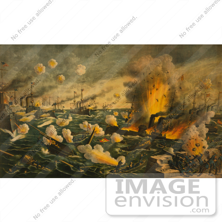 #9154 Picture of the Battle of Manila Bay by JVPD