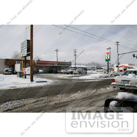 #953 Photography of the Main Street 7-Eleven in Medford, Oregon by Kenny Adams