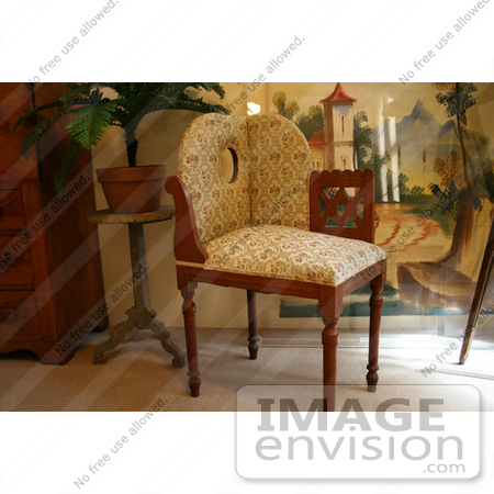 #985 Stock Photograph of an Antique Corner Chair by Jamie Voetsch