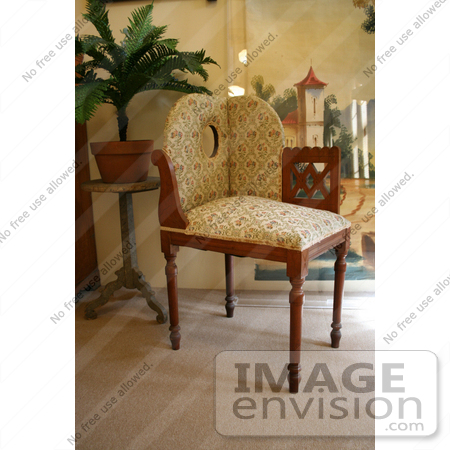 #986 Stock Photo of an Antique Corner Chair by Jamie Voetsch