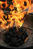 #10900 Picture of Burning Charcoal Briquettes by Jamie Voetsch