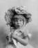 #11027 Picture of a Little Girl in a Bonnet by JVPD