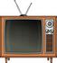#12552 Box Television Clipart by DJArt