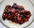 #13103 Picture of Steaming Chili and Rice by Jamie Voetsch