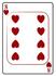 #13245 8 of Hearts Playing Card Clipart by DJArt