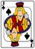 #13255 Playing Card of the Jack of Spades Holding an Axe Clipart by DJArt