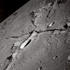 #1380 Photo of Rilles on the Surface of the Moon Rille Runs Through It by JVPD