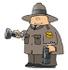 #14792 Forest Park Ranger Man With a Flashlight and Gun Clipart by DJArt