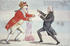 #1681 King George III Boxing With James Madison by JVPD