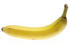 #16992 Picture of One Whole Ripe Banana With Slight Bruising on a White Background by JVPD