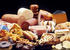 #17150 Picture of Foods High in Fat; Chips, Donuts, Chocolates, Meats, Cheeses, and French Fries by JVPD